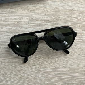 Ray ban black aviators